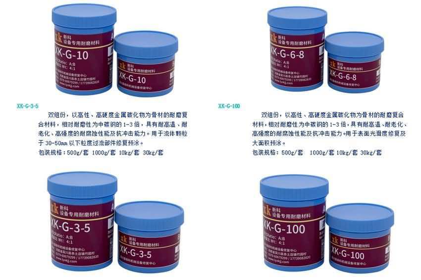 XKG系列設備耐磨防腐材料
