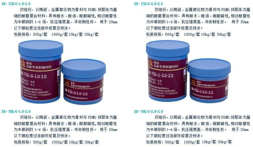 XKG復合陶瓷設備防腐耐磨材料